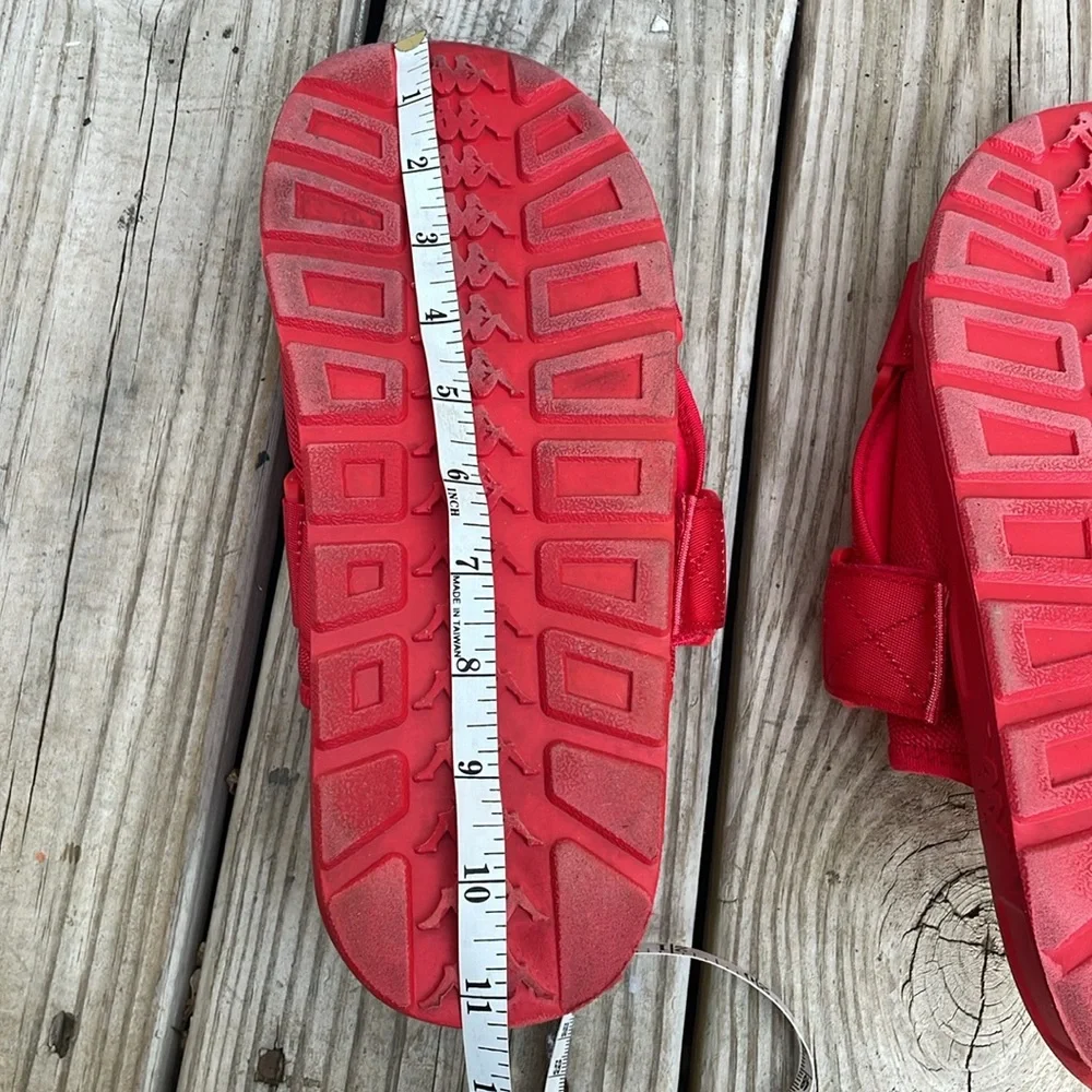 Kappa 222 Banda Mitel 1 Unisex Slides – Red/White